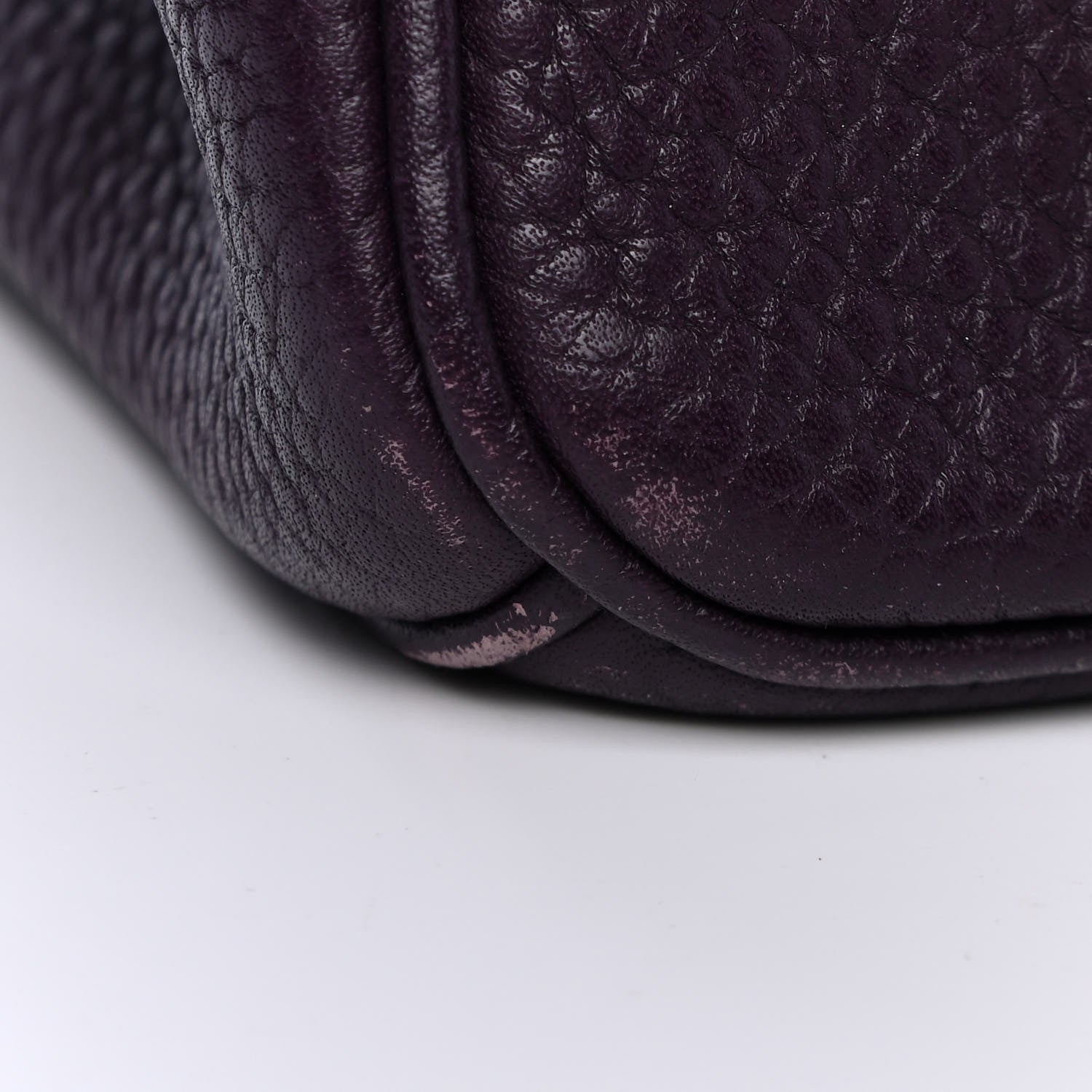 Hermes Taurillon Clemence Birkin 35 Raisin 12 of 12