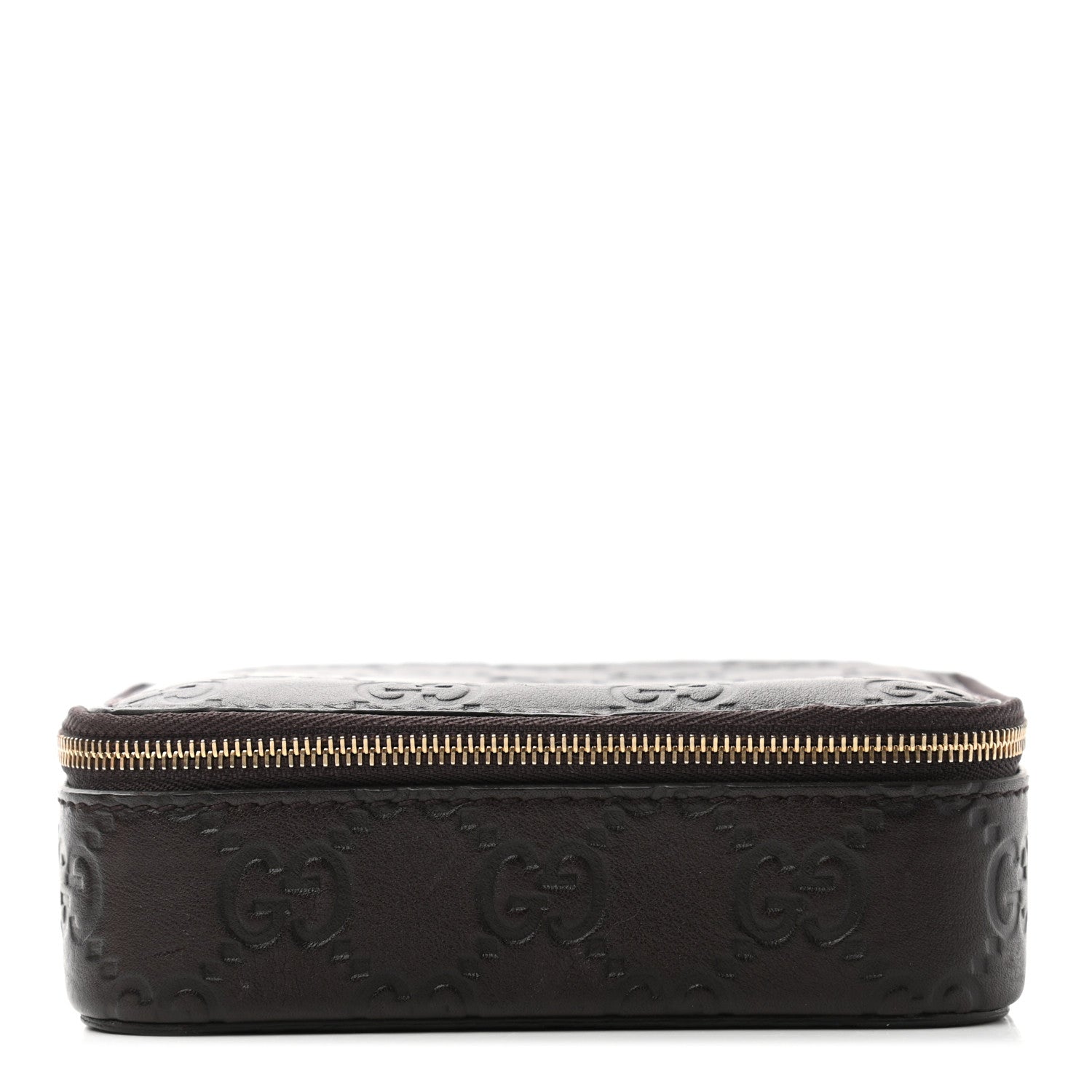 Gucci Guccissima Jewelry Case Brown 1 of 10