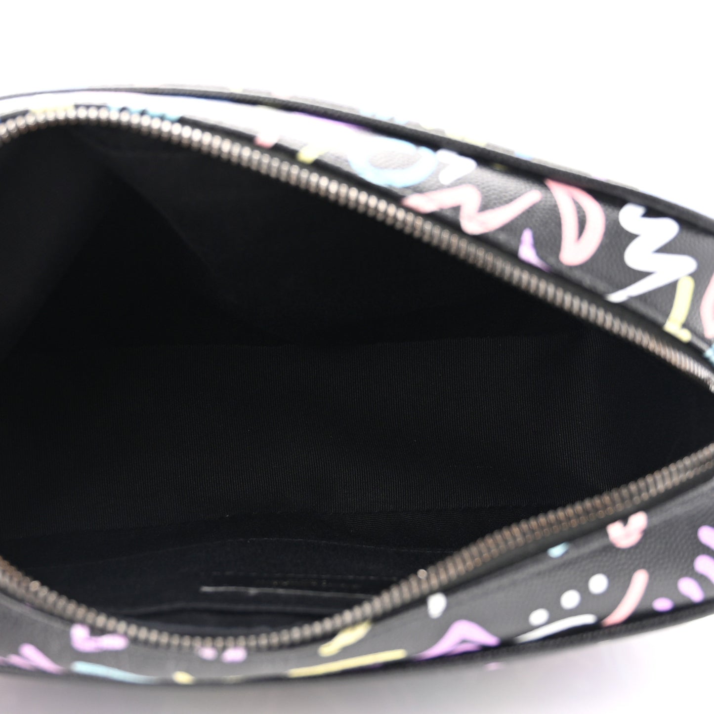 Grain De Poudre Medium Classic Monogram Multicolor Graphic Print Lou Camera Bag Black