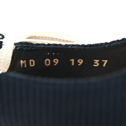 Christian Dior Technical Canvas Ribbon J Adior Slingback 65mm Pumps 37 Black 8 of 8