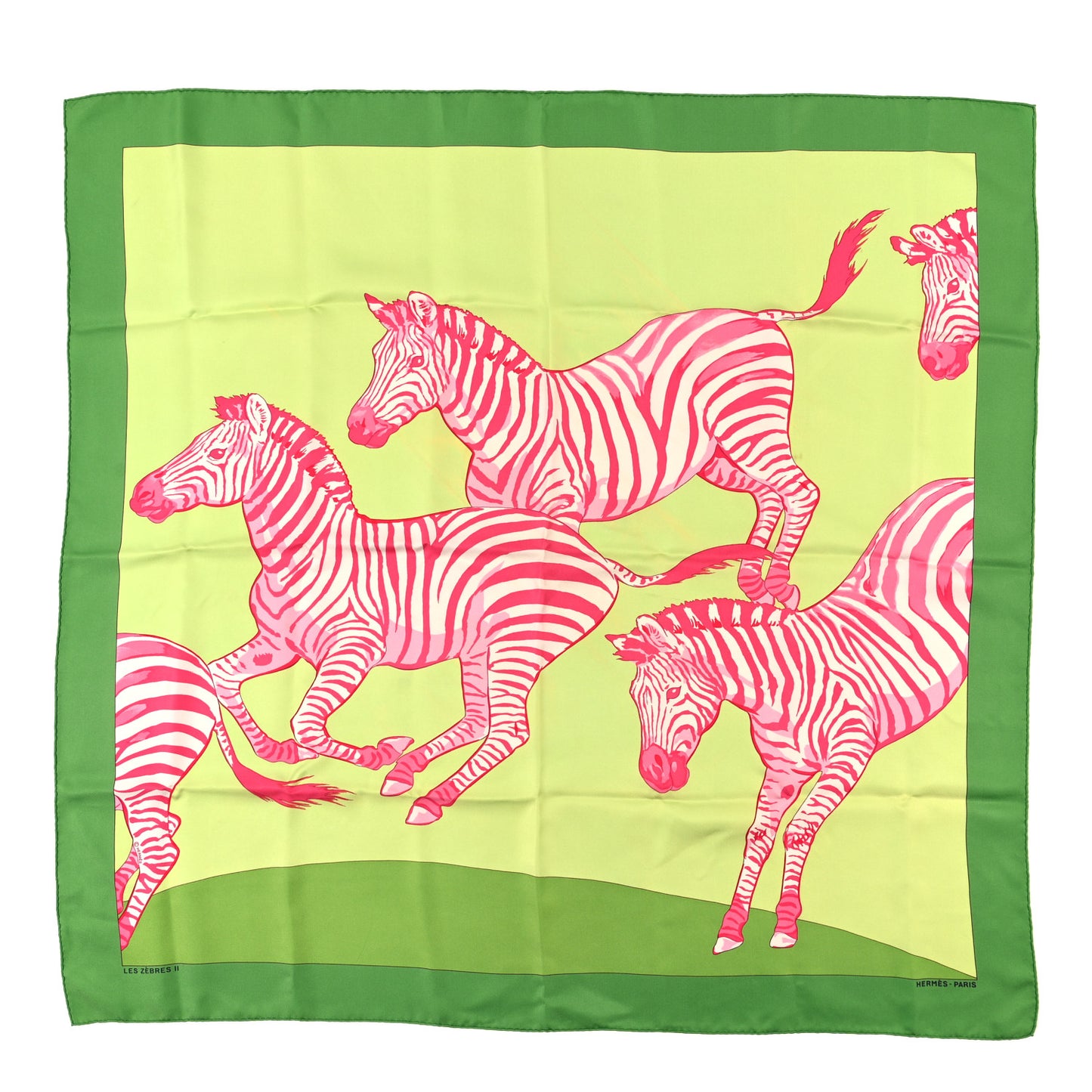 Silk Les Zebres II Scarf 90