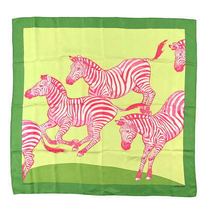 Hermes Silk Les Zebres II Scarf 90 1 of 3