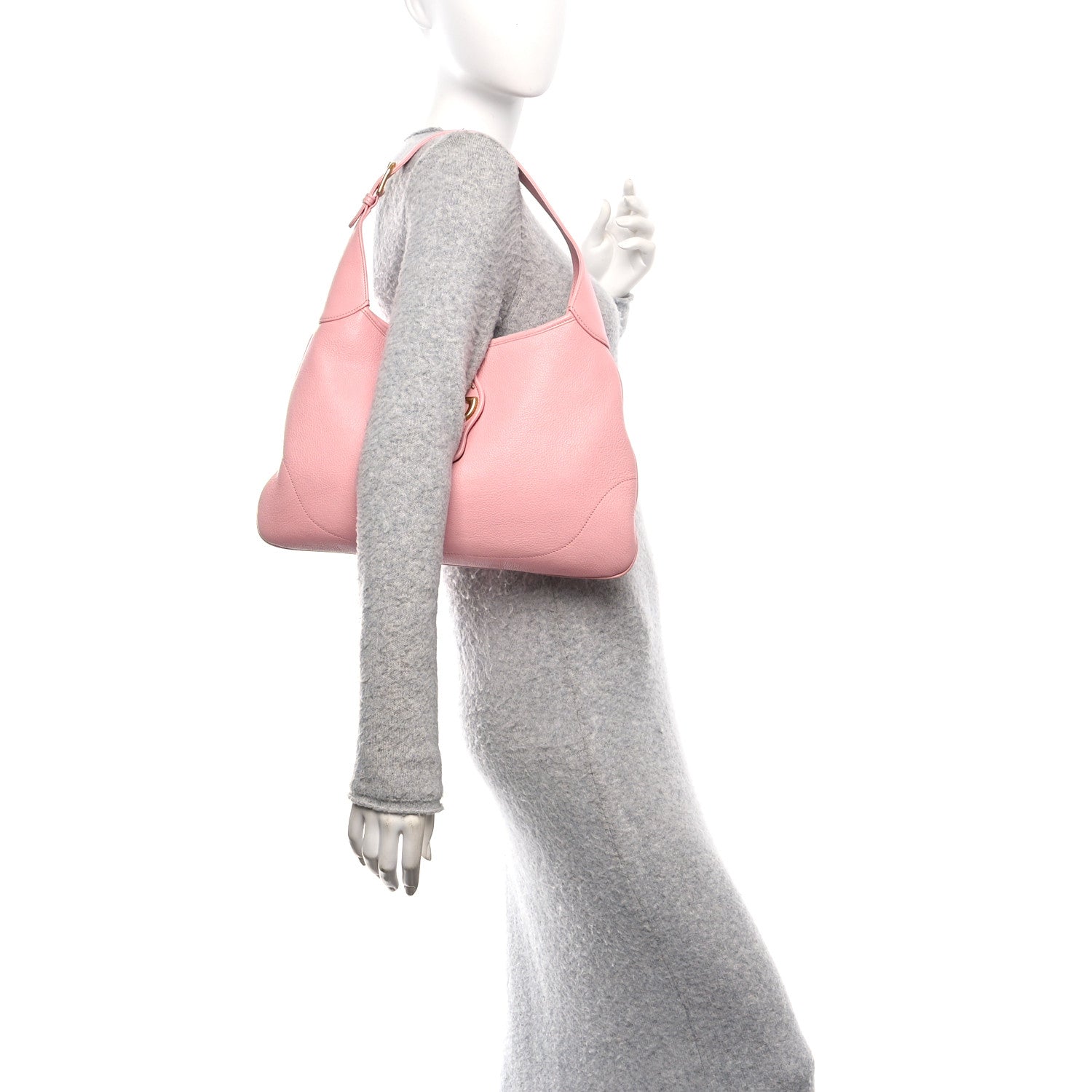 Gucci Goatskin Medium Aphrodite Shoulder Bag Wild Rose 2 of 11