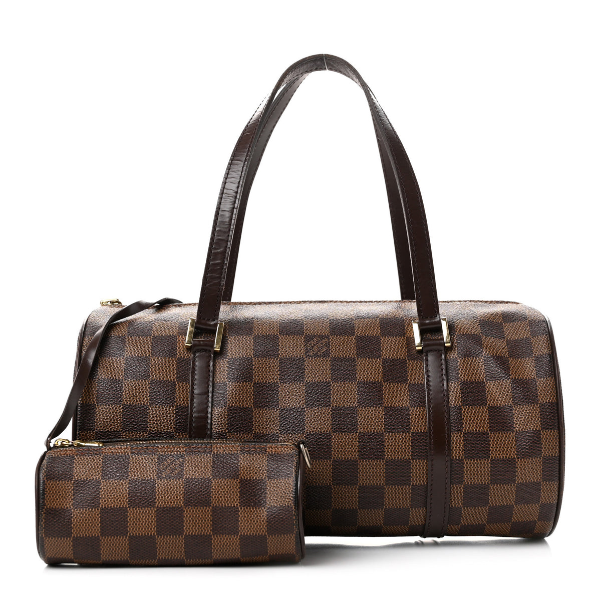 Damier Ebene Papillon 30 With Companion