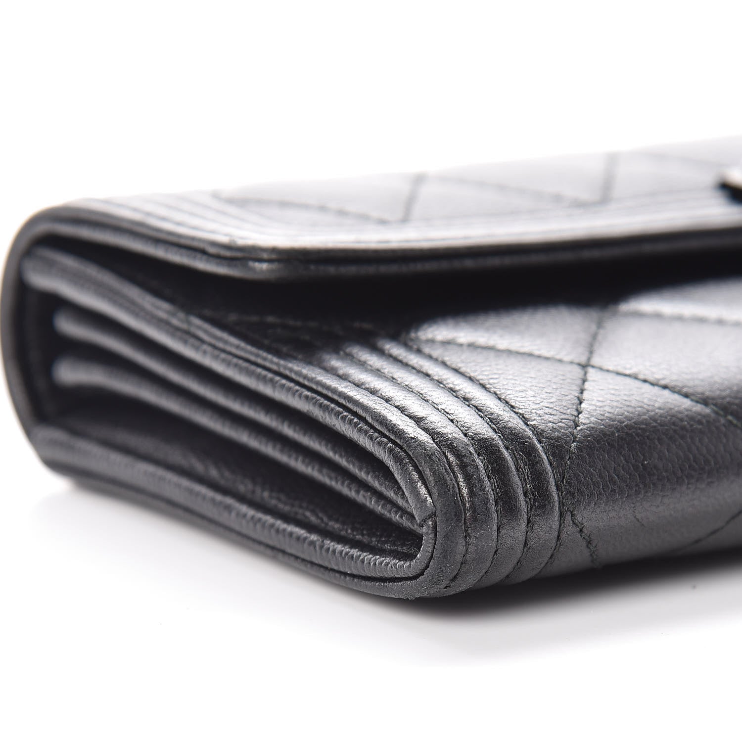 Chanel Caviar Quilted Boy Flap Wallet So Black 6 of 12