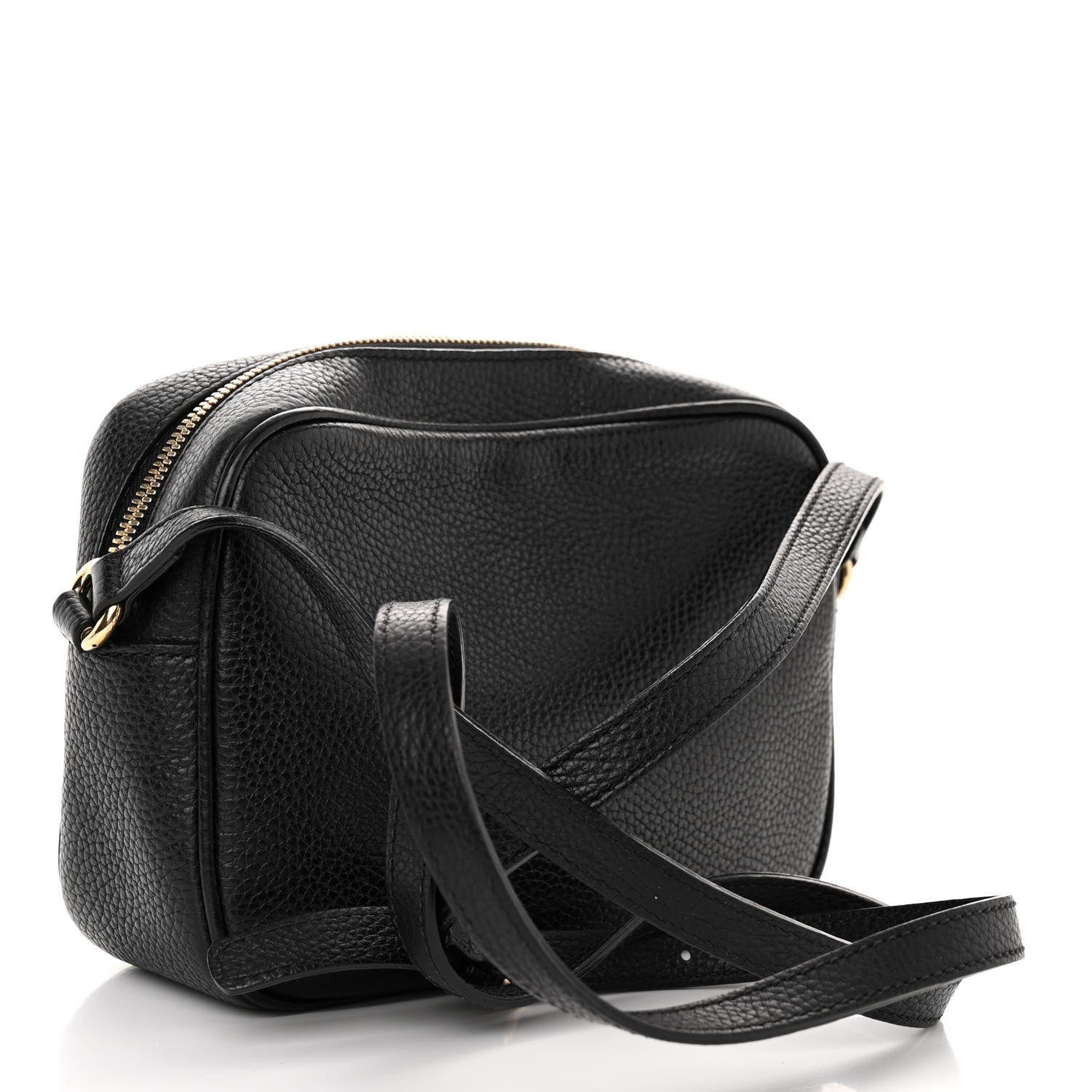 Gucci Pebbled Calfskin Small Soho Disco Bag Black 3 of 11
