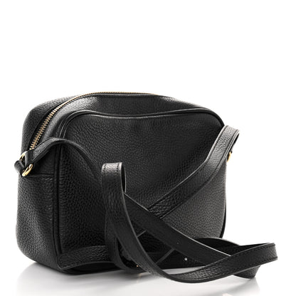 Gucci Pebbled Calfskin Small Soho Disco Bag Black 3 of 11