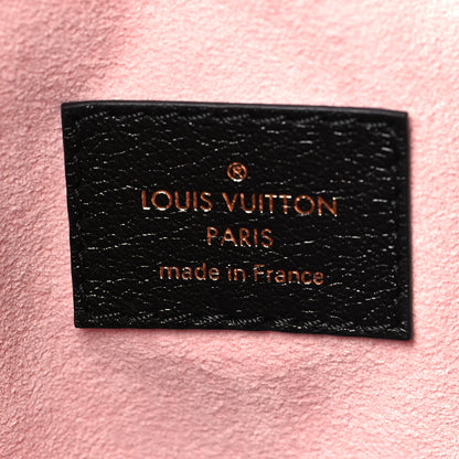 Louis Vuitton Calfskin Embossed Monogram Coussin Hobo MM Black 7 of 10