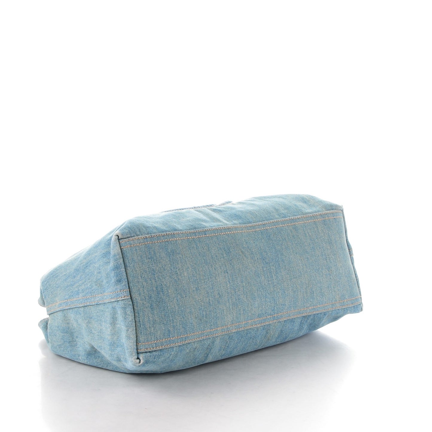 Denim Medium Soho Chain Shoulder Bag Blue