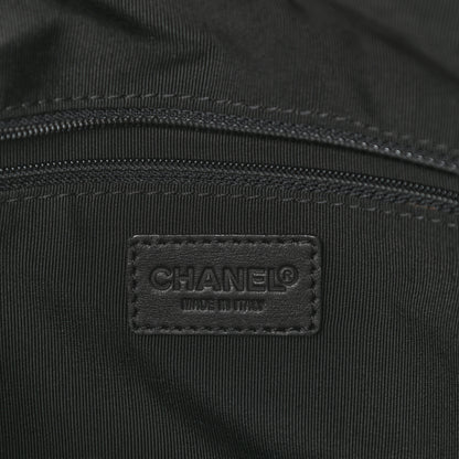 Chanel Calfskin Wild Stitch Top Handle Bag Black 9 of 13