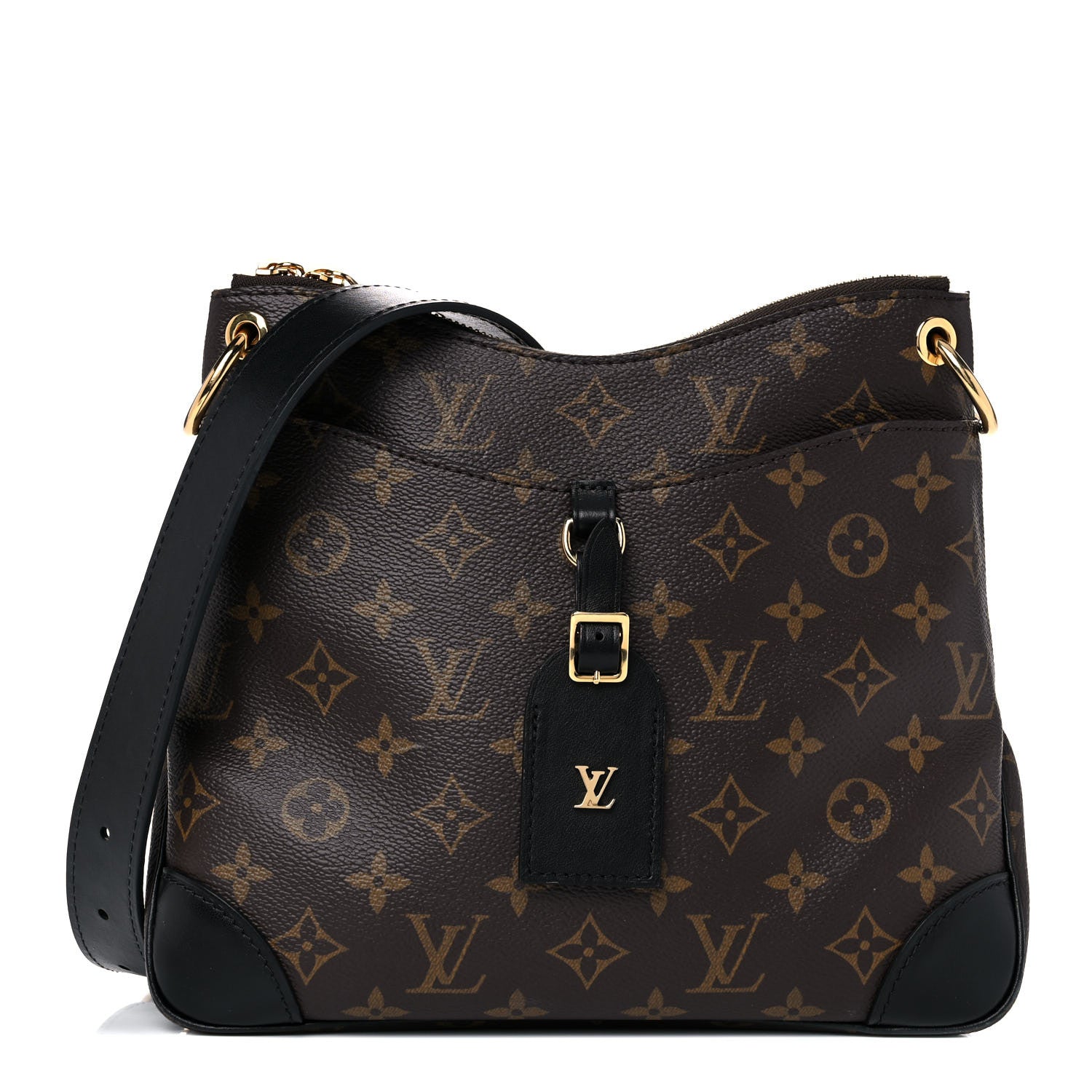 Louis Vuitton Monogram Odeon PM Black 1 of 17