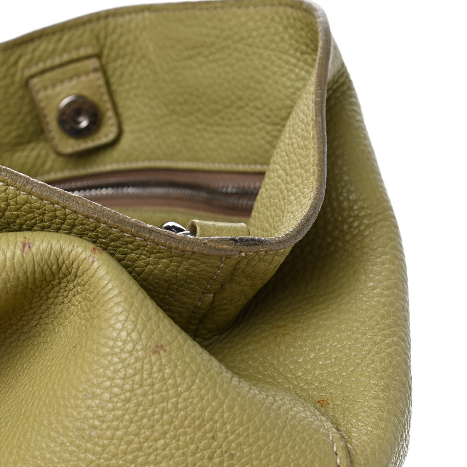 Prada Vitello Daino Shoulder Bag Cedro 9 of 9