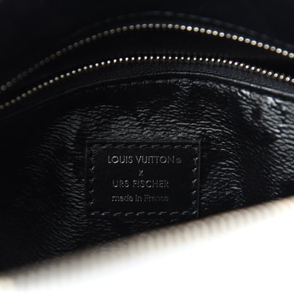 Louis Vuitton X UF Tufted Monogram Speedy Bandouliere 25 White Black 8 of 10