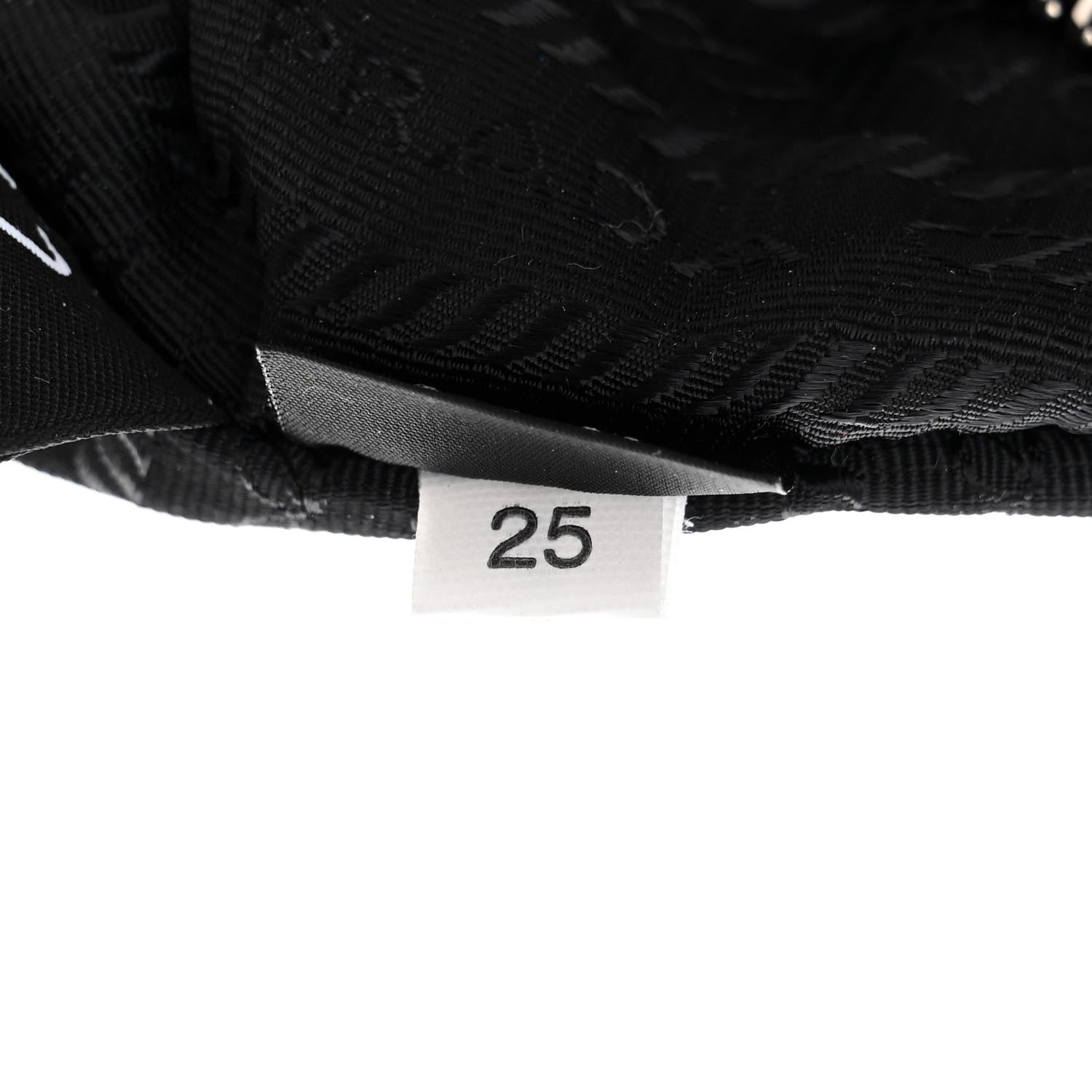 Prada Nylon Re-Edition 2005 Shoulder Bag Black 8 of 11