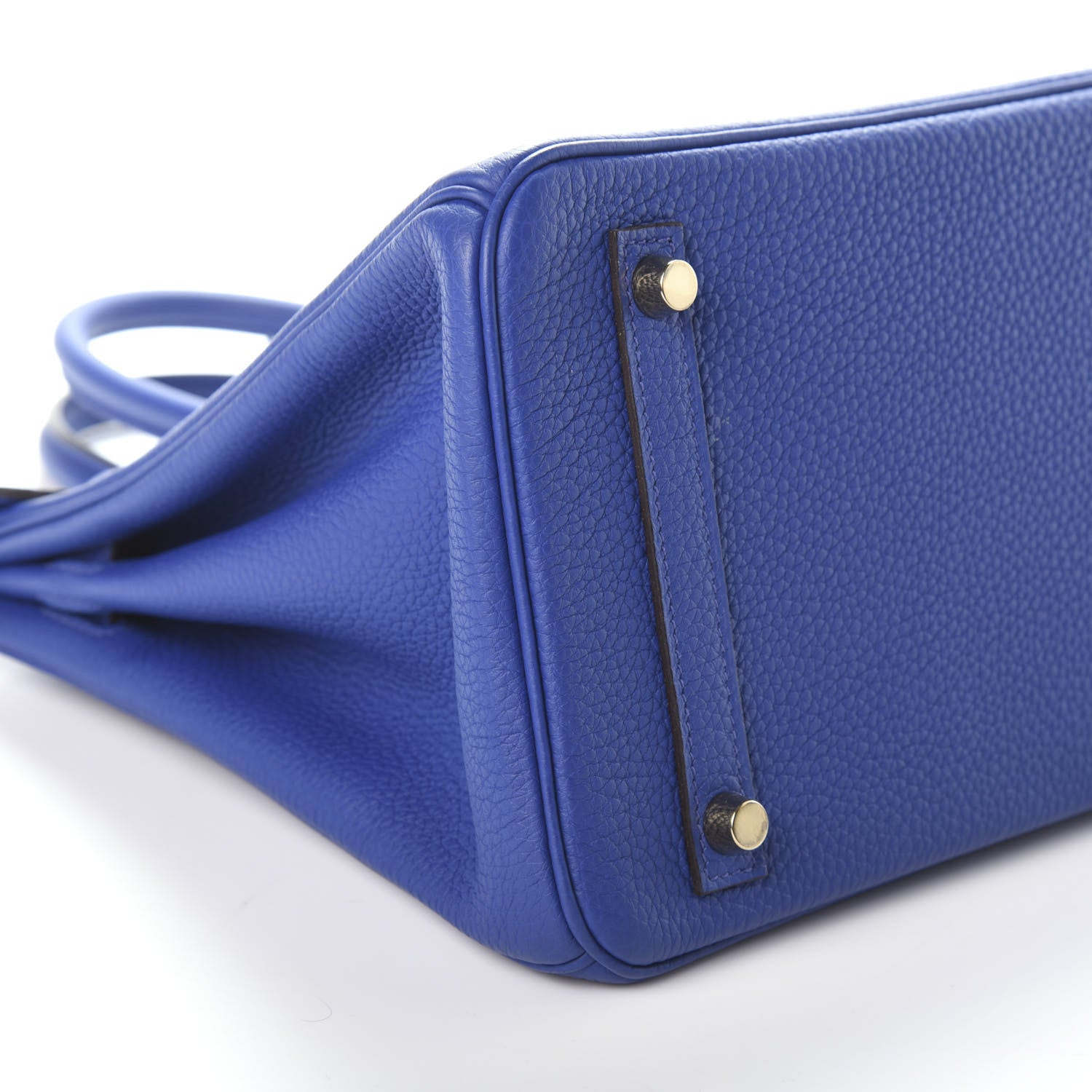 Hermes Togo Birkin 30 Bleu Electrique 4 of 9