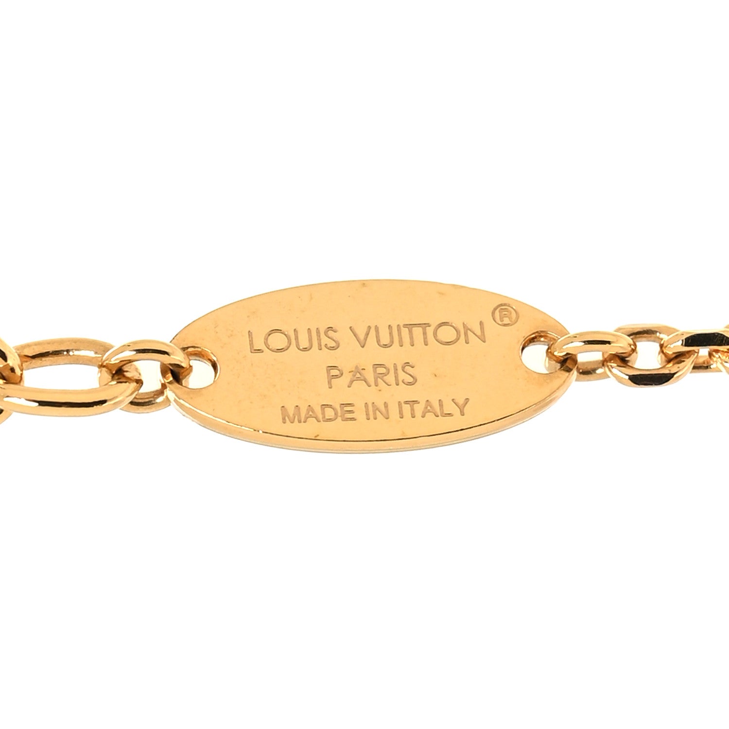 Louis Vuitton Metal Blooming Supple Necklace Gold 5 of 7