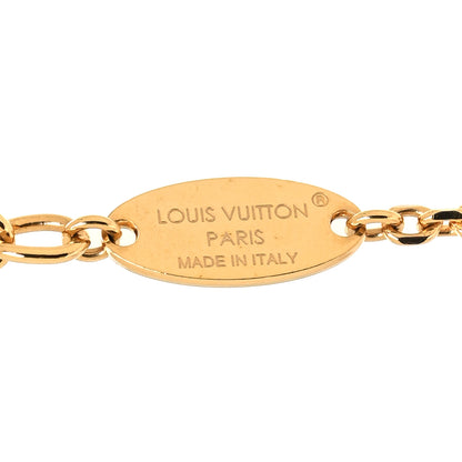 Louis Vuitton Metal Blooming Supple Necklace Gold 5 of 7