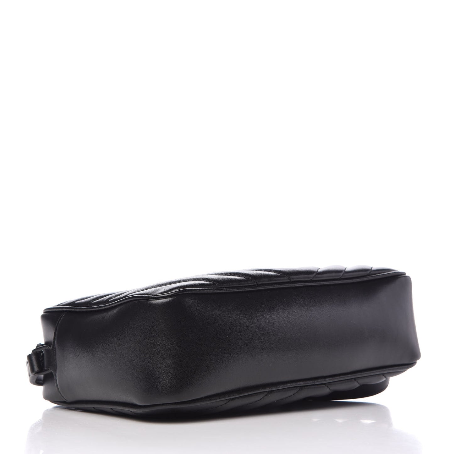 Calfskin Matelasse Monogram Lou Camera Bag Black