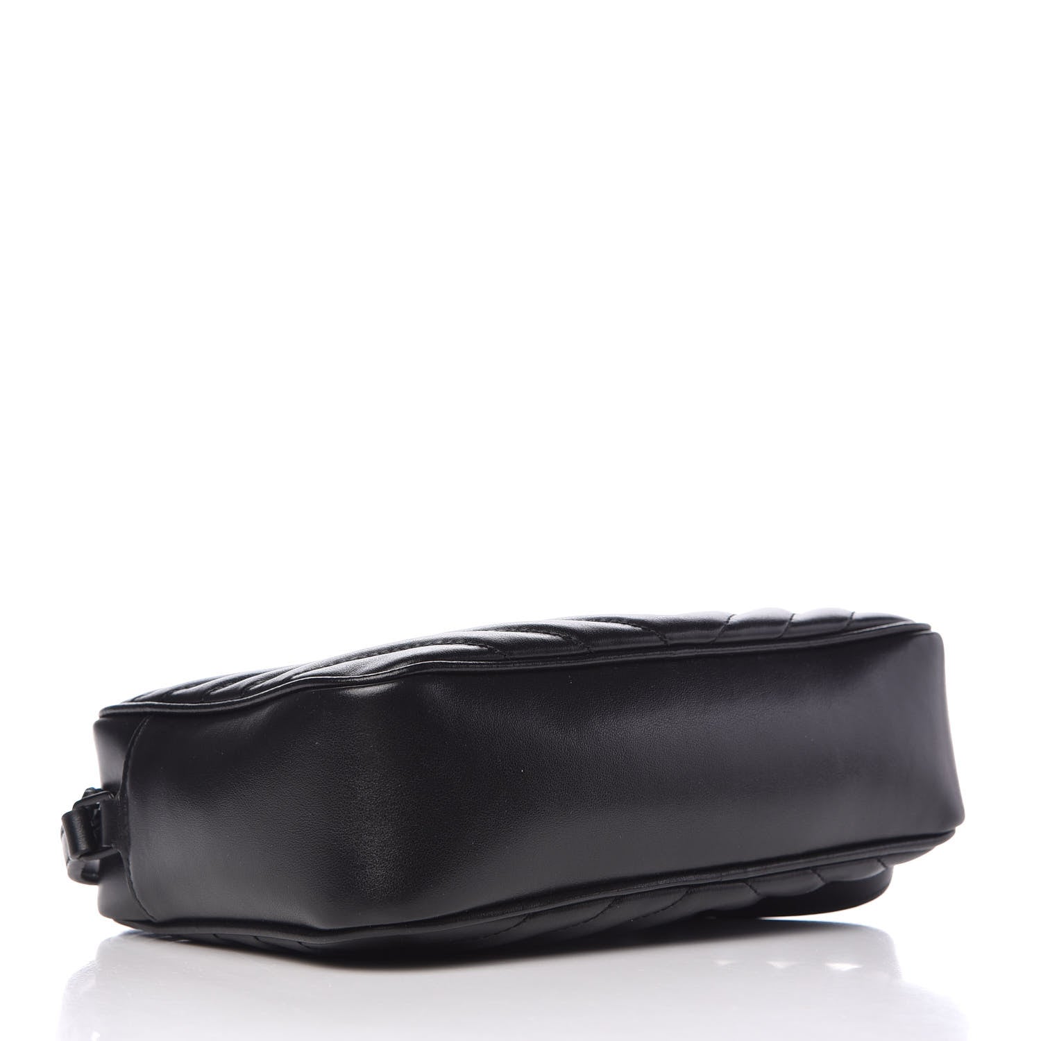 Saint Laurent Calfskin Matelasse Monogram Lou Camera Bag Black 4 of 9