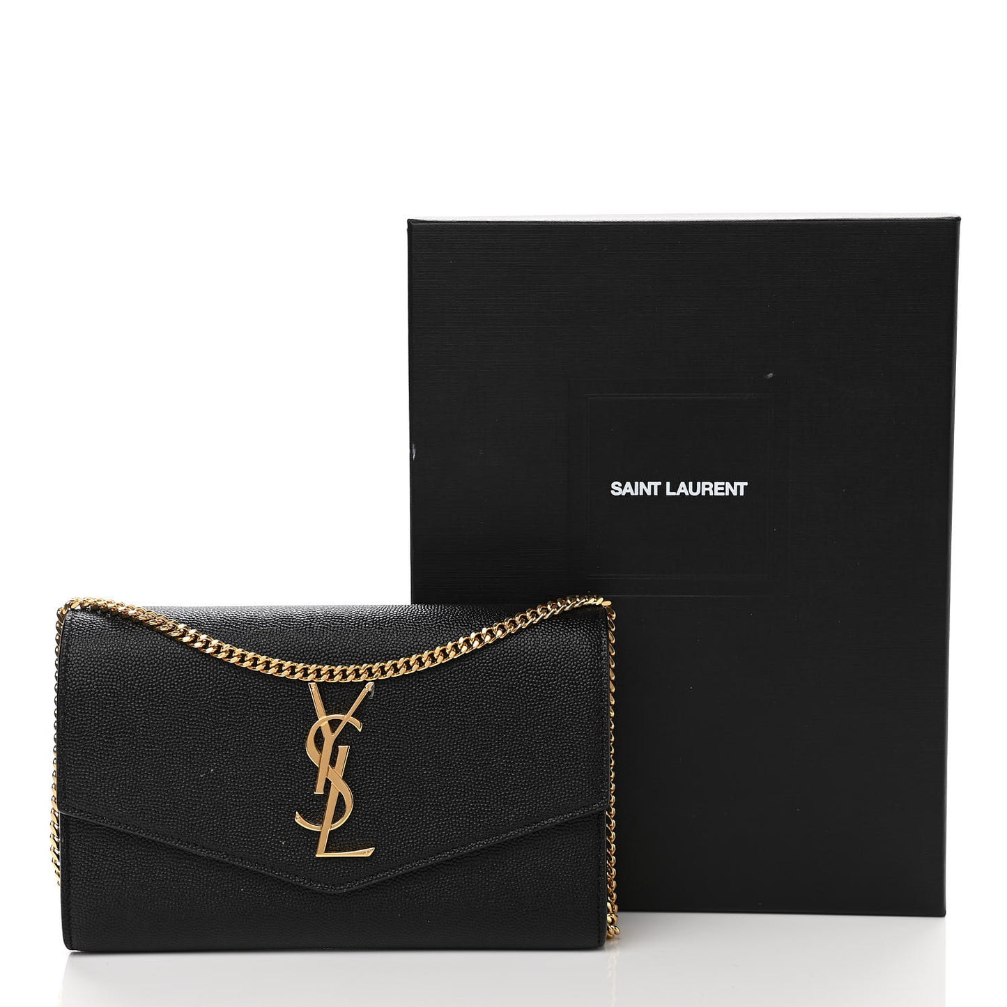 Grain De Poudre Uptown Chain Wallet Black