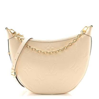 Louis Vuitton Empreinte Monogram Giant Loop Hobo Cream 1 of 10