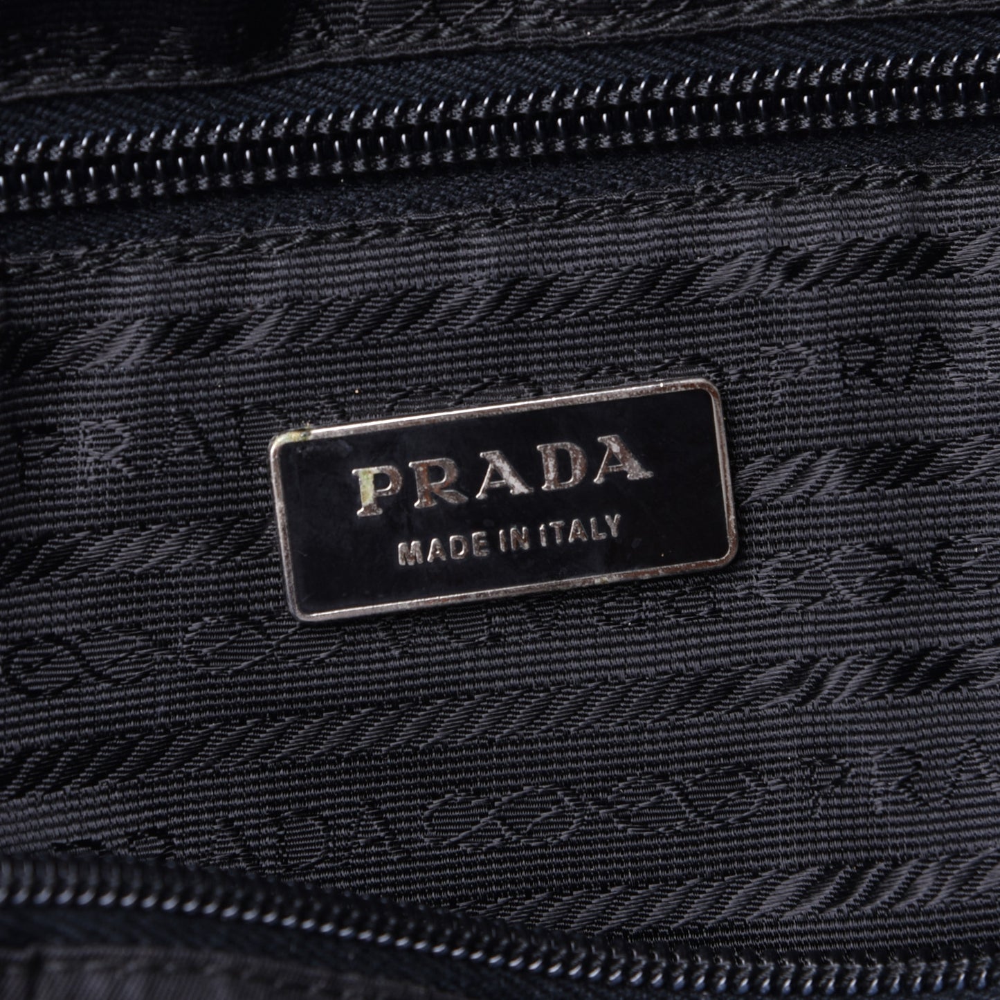Tessuto Nylon Saffiano Duffle Black