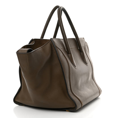 Celine Grained Calfskin Medium Phantom Luggage Taupe 3 of 30