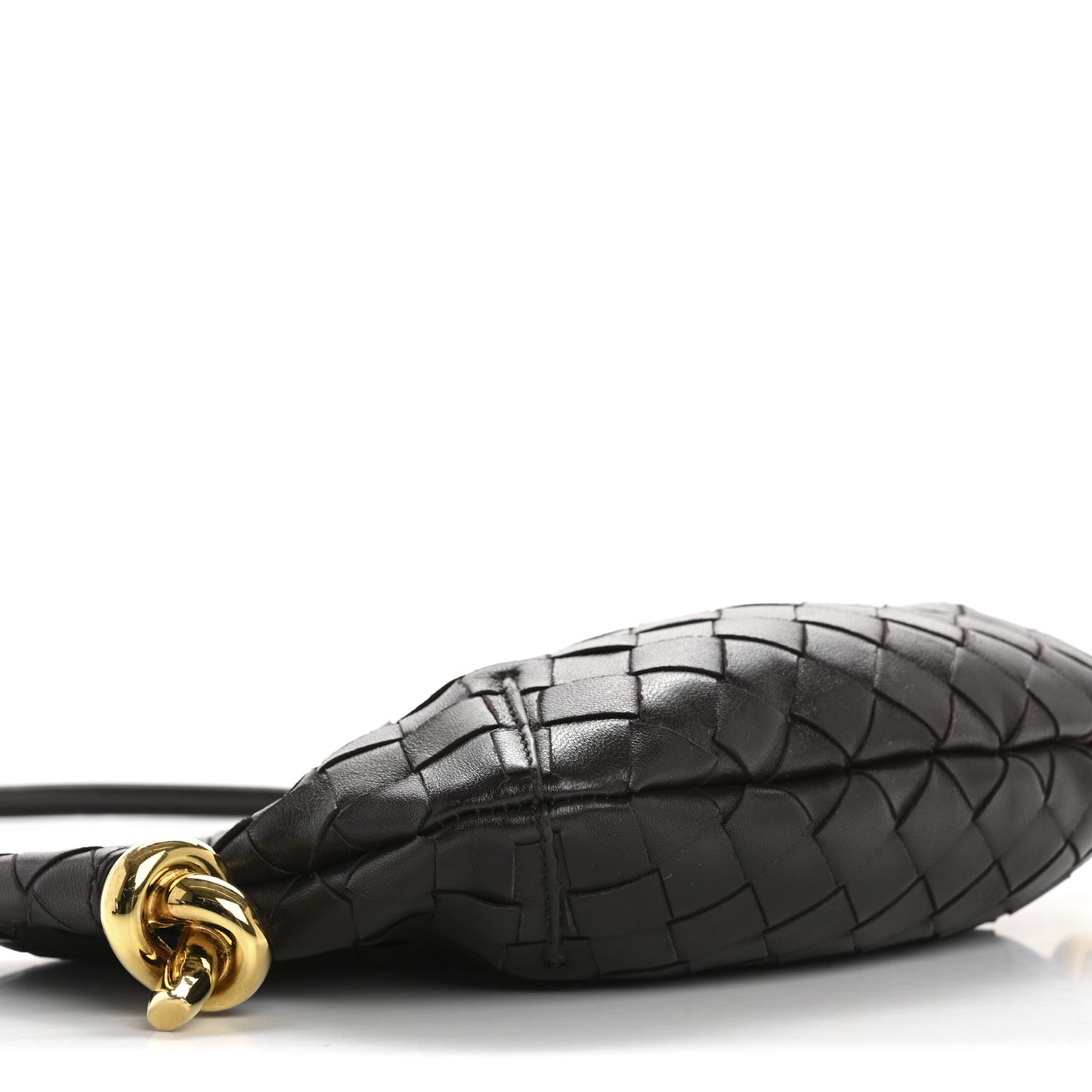 Nappa Intrecciato Mini Solstice Shoulder Bag Fondant