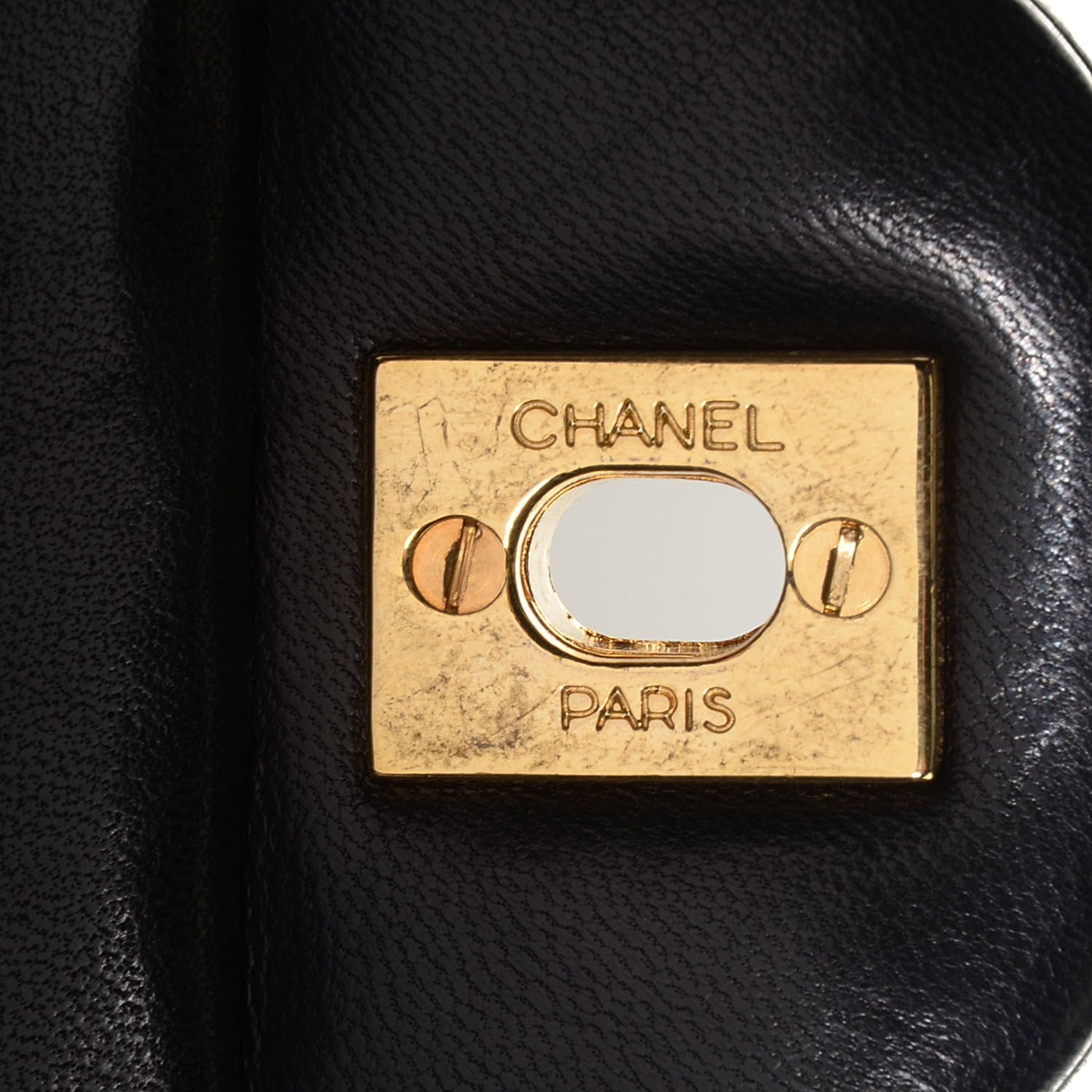 Chanel Lambskin Medium Double Flap Black 6 of 9