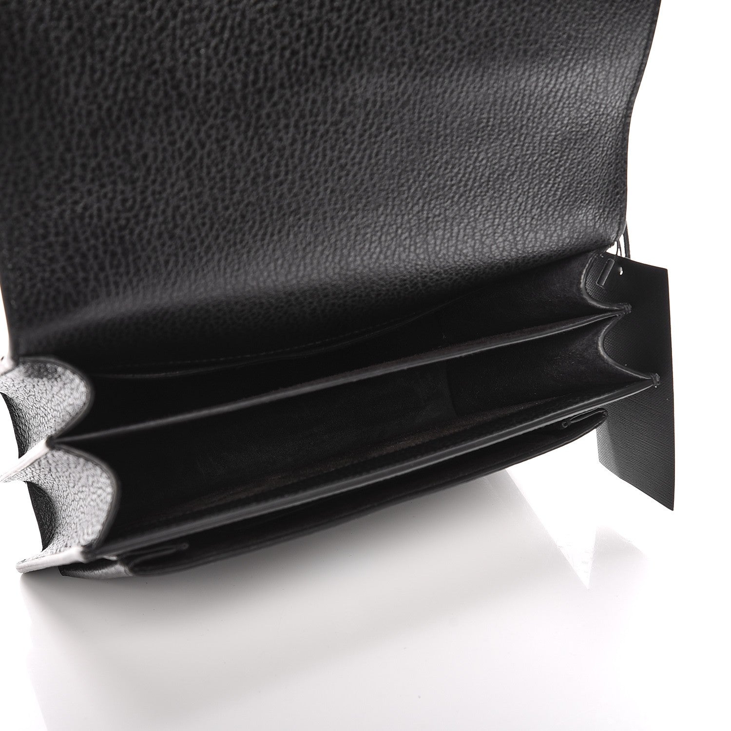 Saint Laurent Grained Calfskin Medium Monogram Sunset Black 5 of 7