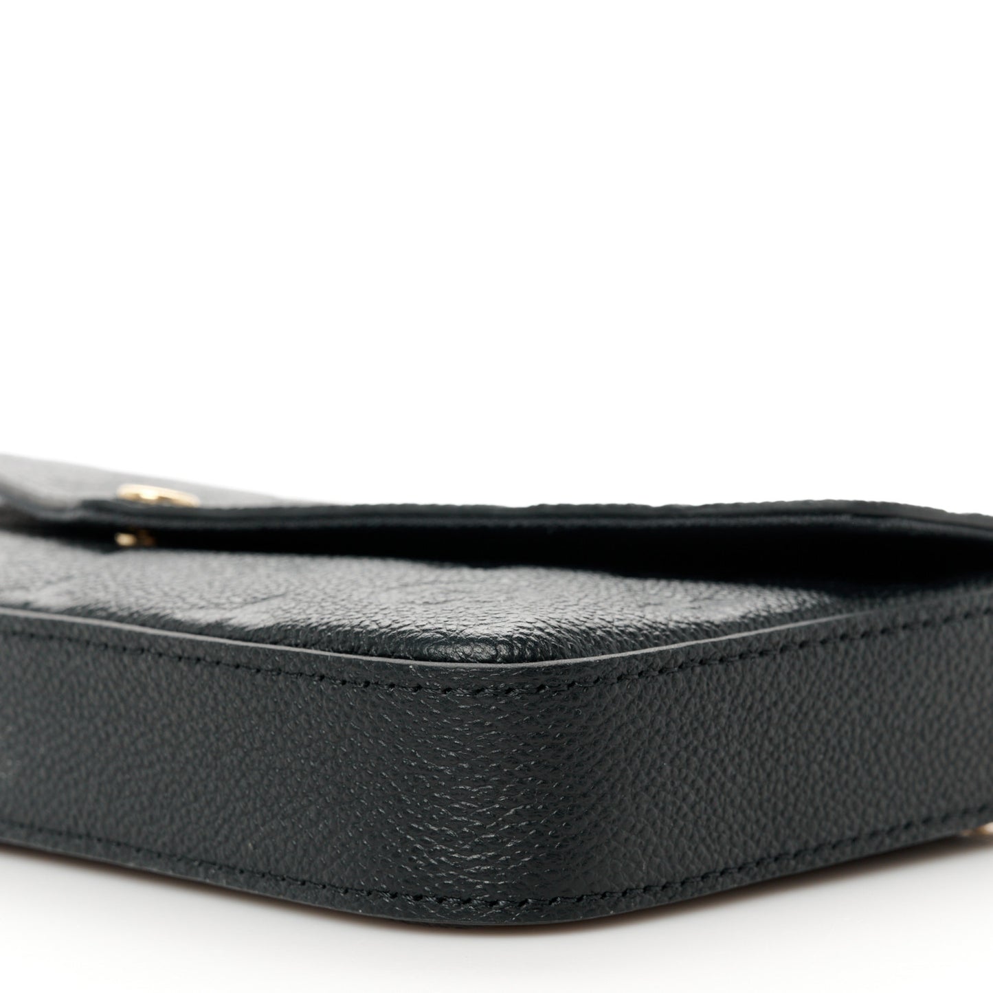 Empreinte Pochette Felicie Chain Wallet Black
