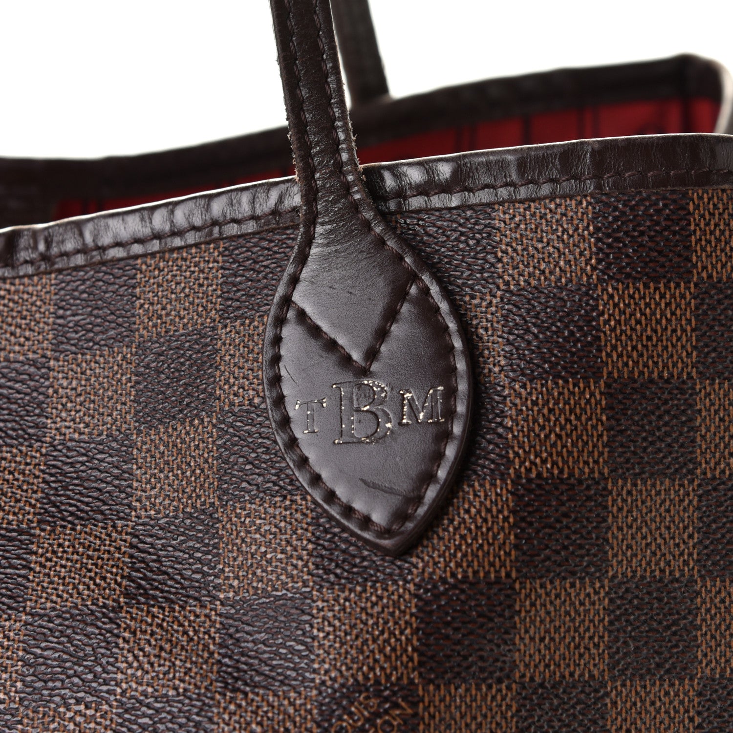 Louis Vuitton Damier Ebene Neverfull GM 7 of 8