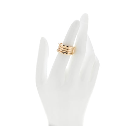 Bulgari 18K Yellow Gold B.Zero1 Four-Band Ring 53 6.5 2 of 7