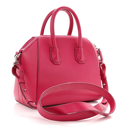Givenchy Sugar Goatskin Mini Antigona Fushia 3 of 13