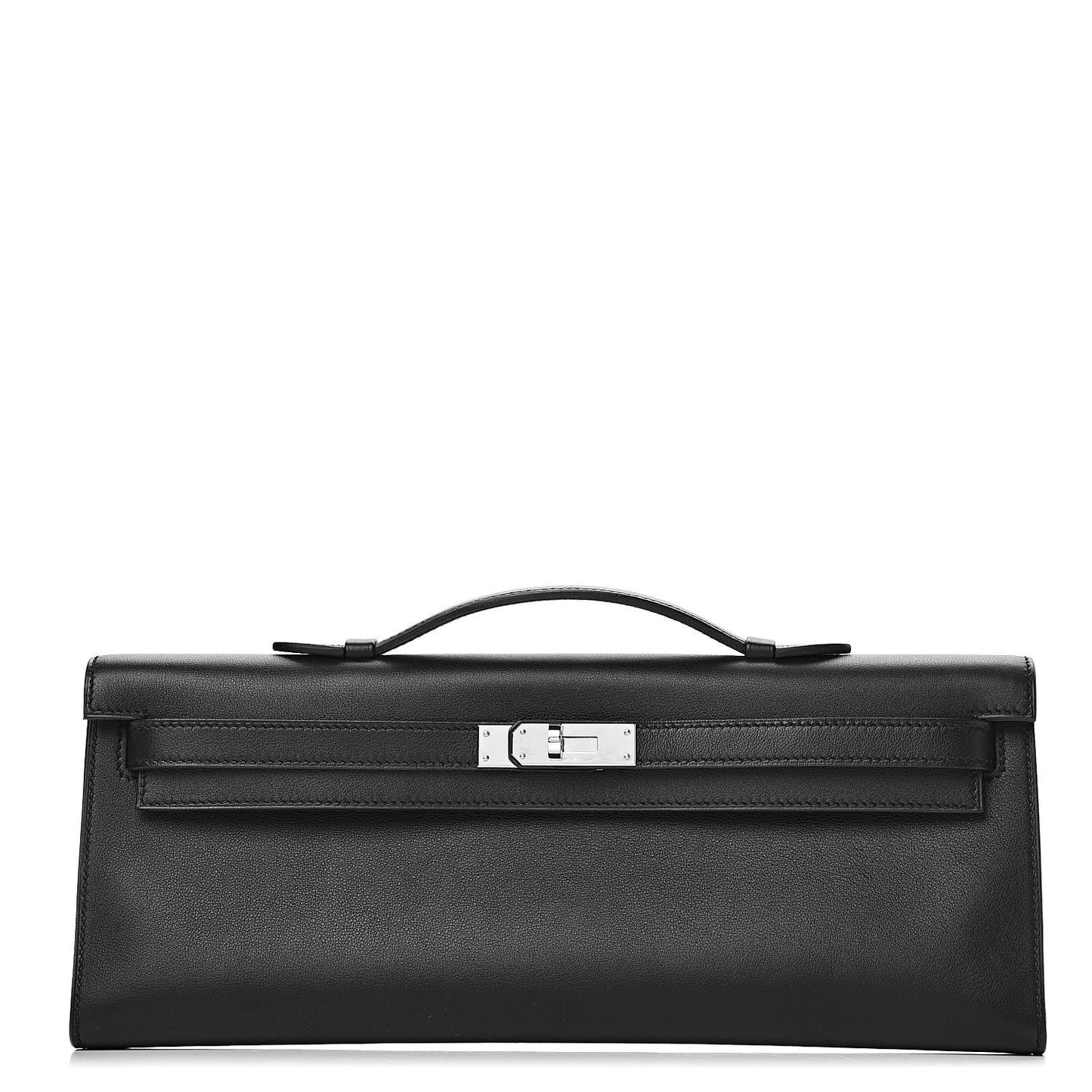 Swift Kelly Cut Clutch Pochette Black