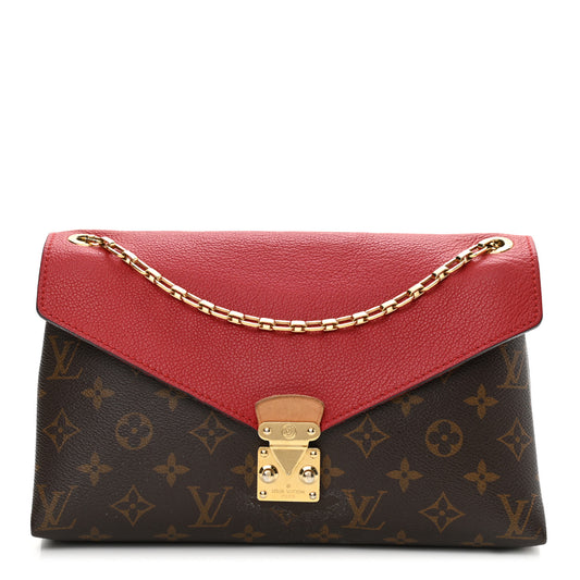 Monogram Pallas Chain Cherry