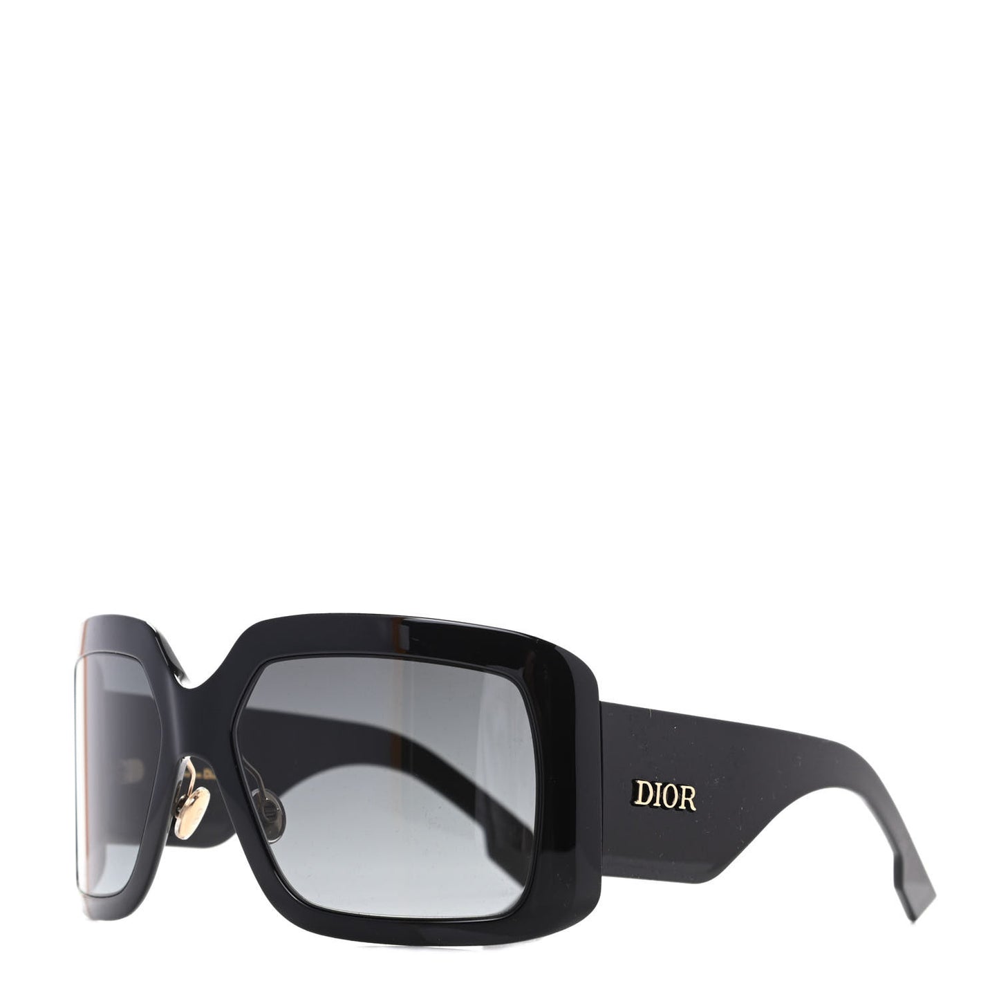 Acetate DiorSo Light 2 Shield Sunglasses Black