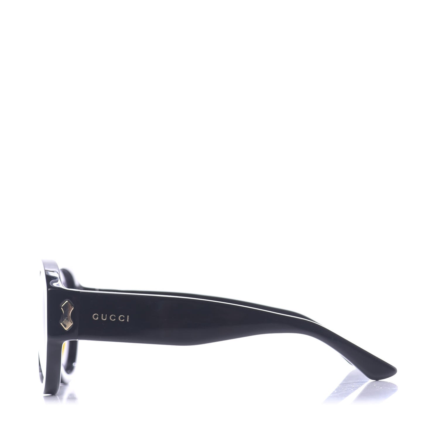 Acetate Aviator Sunglasses GG0668S Black