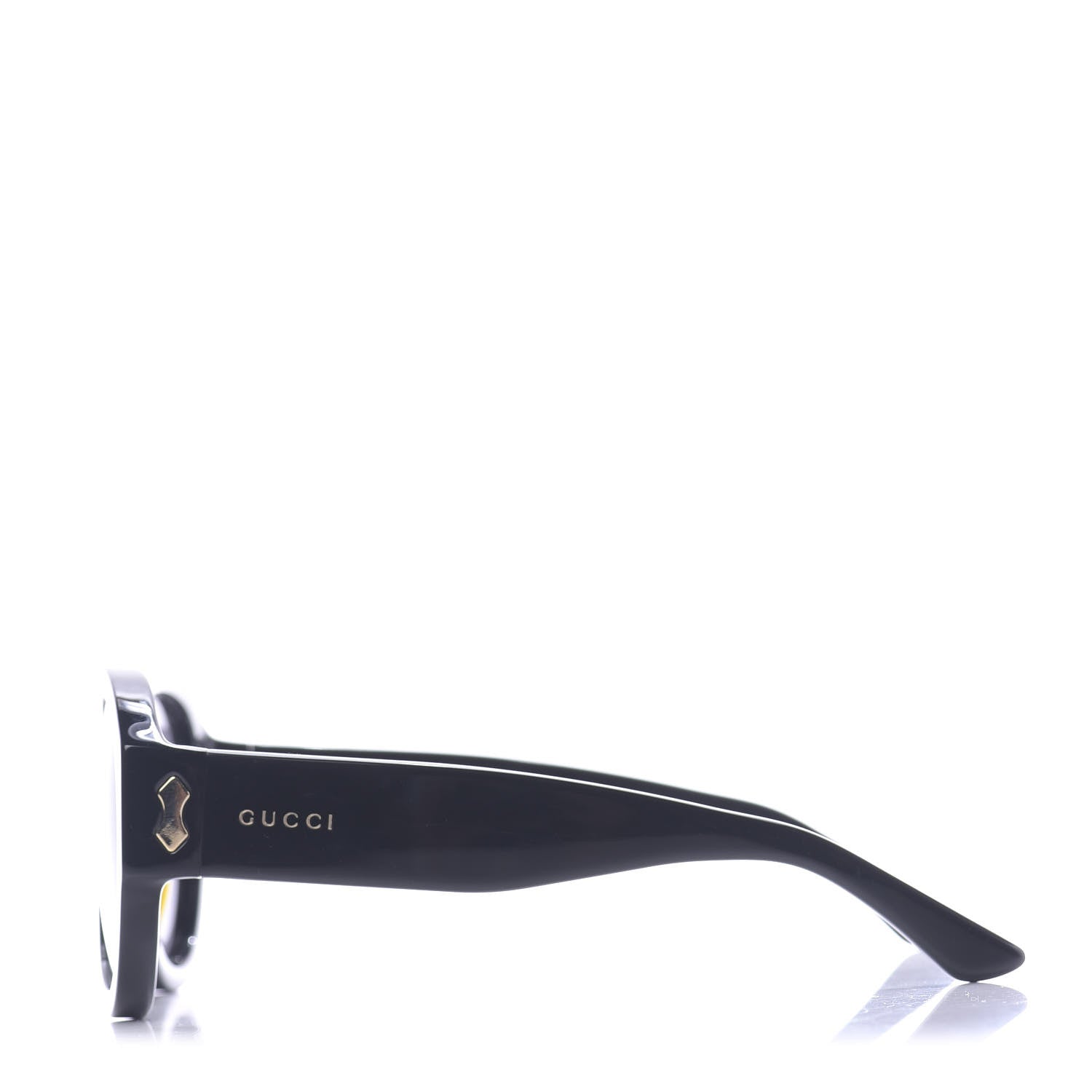 Gucci Acetate Aviator Sunglasses GG0668S Black 3 of 11
