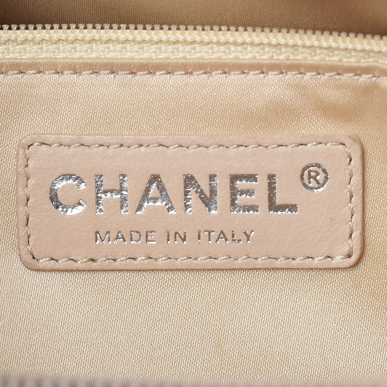 Chanel Caviar Quilted Grand Shopping Tote GST Beige Clair 8 of 9