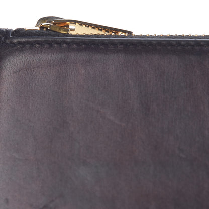 Saint Laurent Calfskin 5 Fragments Zip Pouch Card Holder Black 10 of 10