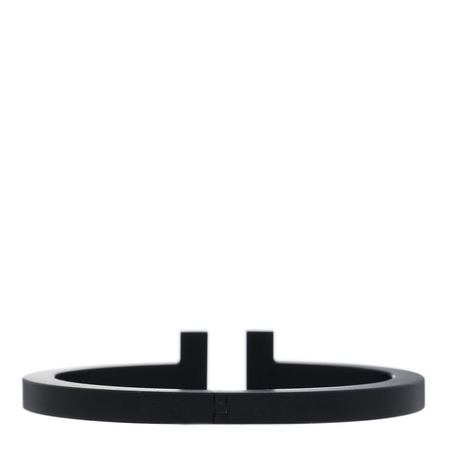 Tiffany Black-Coated Stainless Steel T Square Bracelet 2 of 3