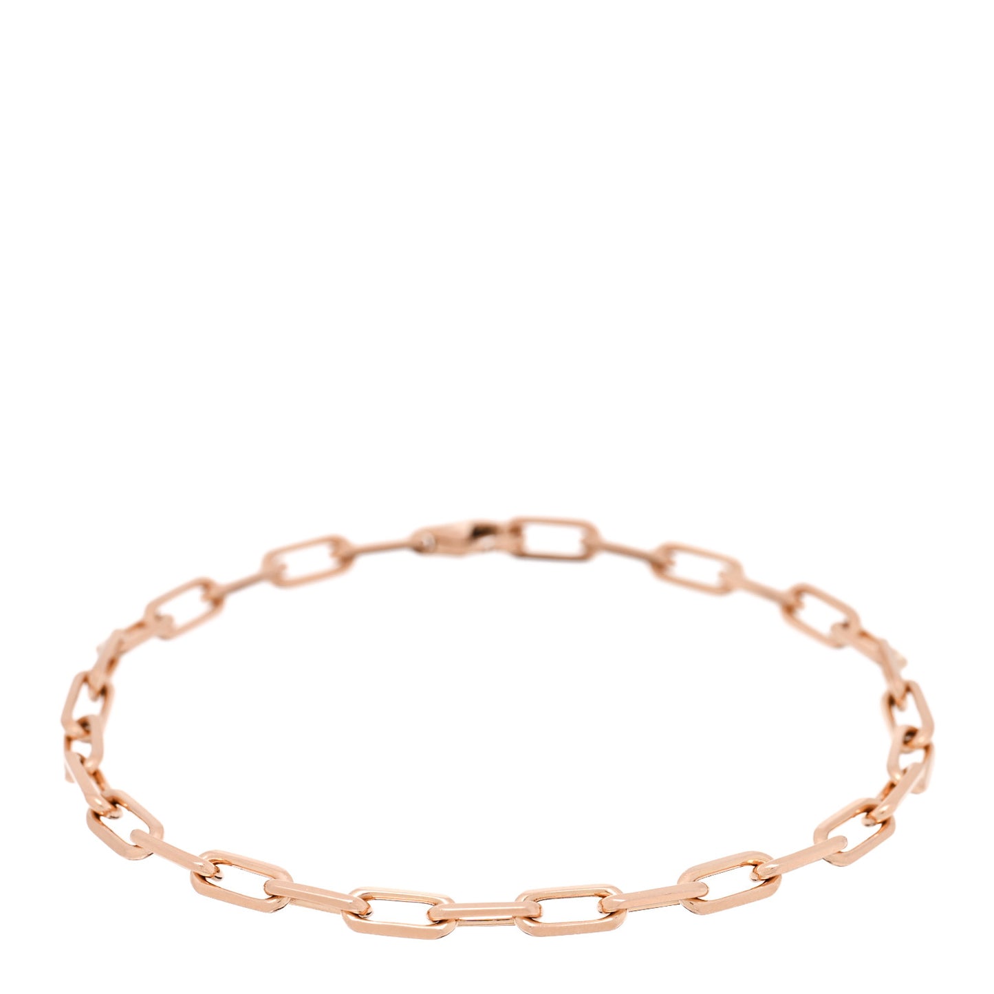 18K Pink Gold Spartacus Link Chain Bracelet