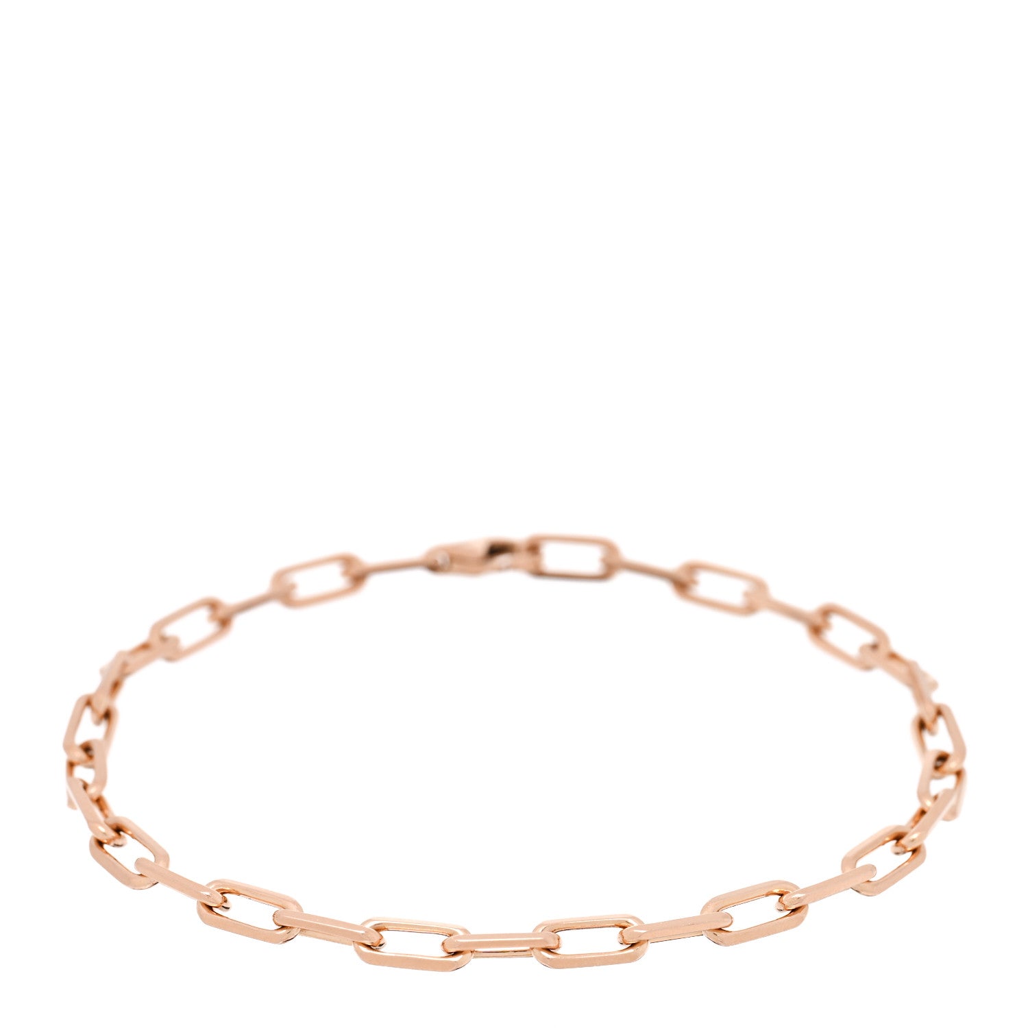 Cartier 18K Pink Gold Spartacus Link Chain Bracelet 1 of 4