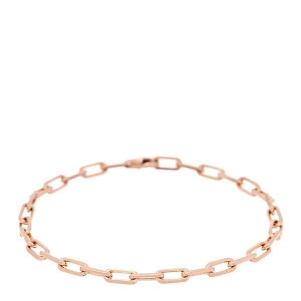Cartier 18K Pink Gold Spartacus Link Chain Bracelet 1854460