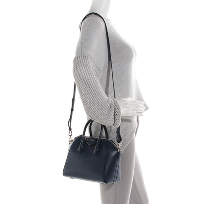 Givenchy Sugar Goatskin Mini Antigona Deep Blue 2 of 7
