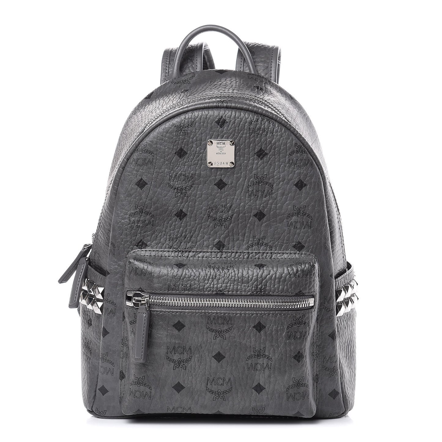 Visetos Small Side Stud Stark Backpack Phantom Grey