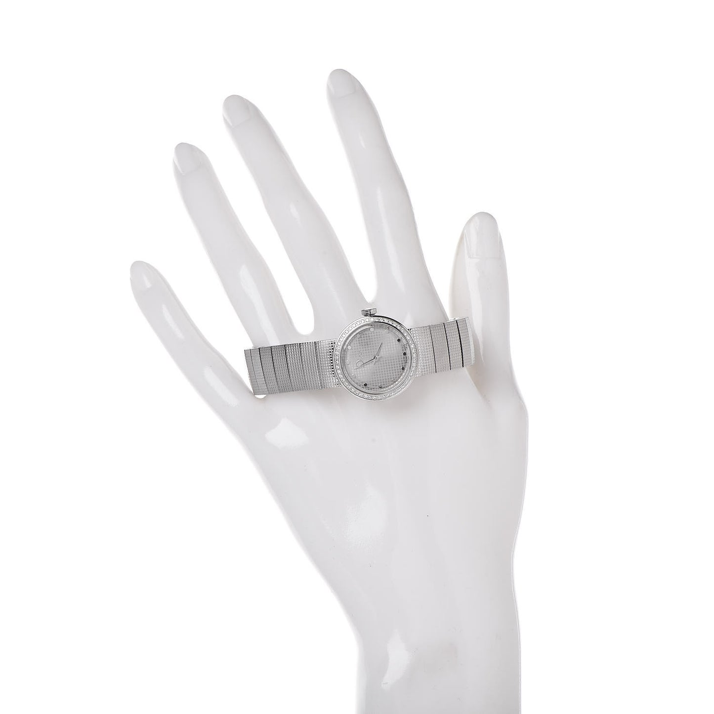 Stainless Steel Diamond Bezel 23mm La D De Dior Quartz Watch