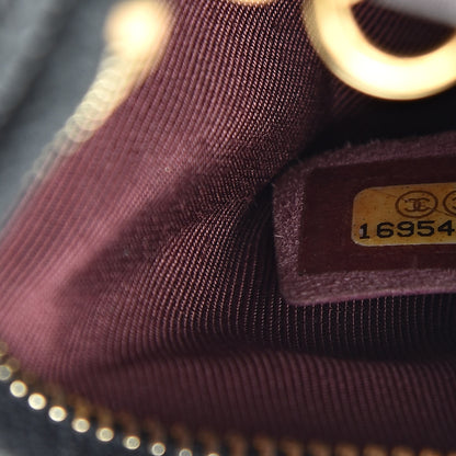 Chanel Caviar Quilted Key Holder Case Black 7 of 9