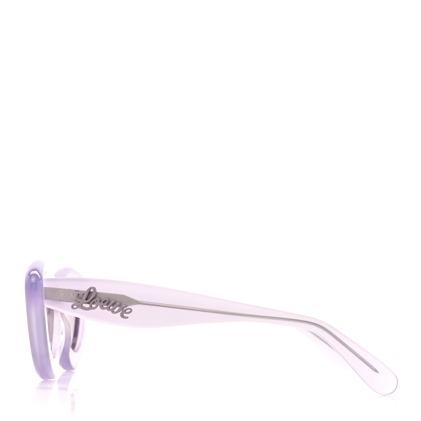 Acetate Curvy Sunglasses LW40096I  Shiny Violet